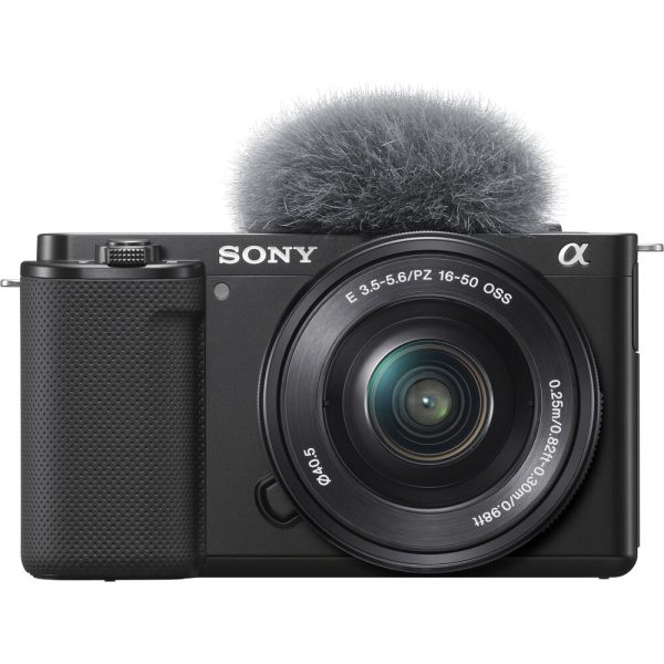 Sony ZV-E10 Black Lente 16-50mm