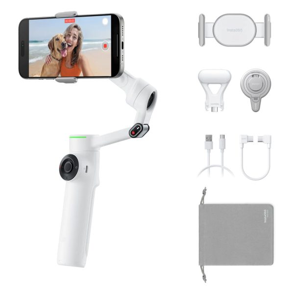 Insta360 Flow 2 Pro Creator Bundle Stone Gray