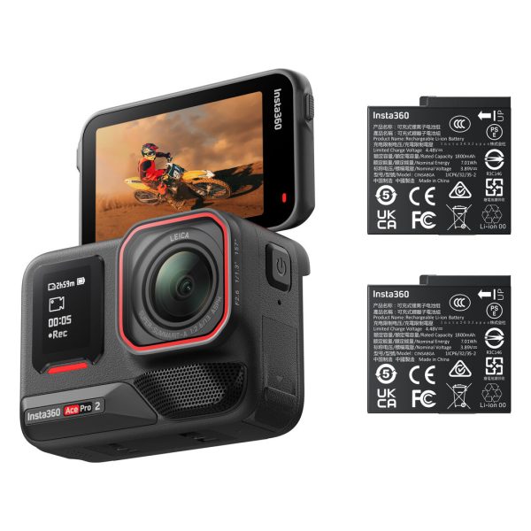 Insta360 Ace Pro 2 Leica Dual Battery Bundle - Image 2