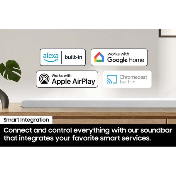 Samsung HW-S801D Ultra-slim 3.1.2ch. Wireless Dolby Atmos Soundbar con Subwoofer