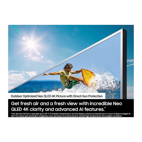 Samsung LST9D "The Terrace" Neo QLED 4K UHD Smart TV Full Sun*Outdoor* *2025*