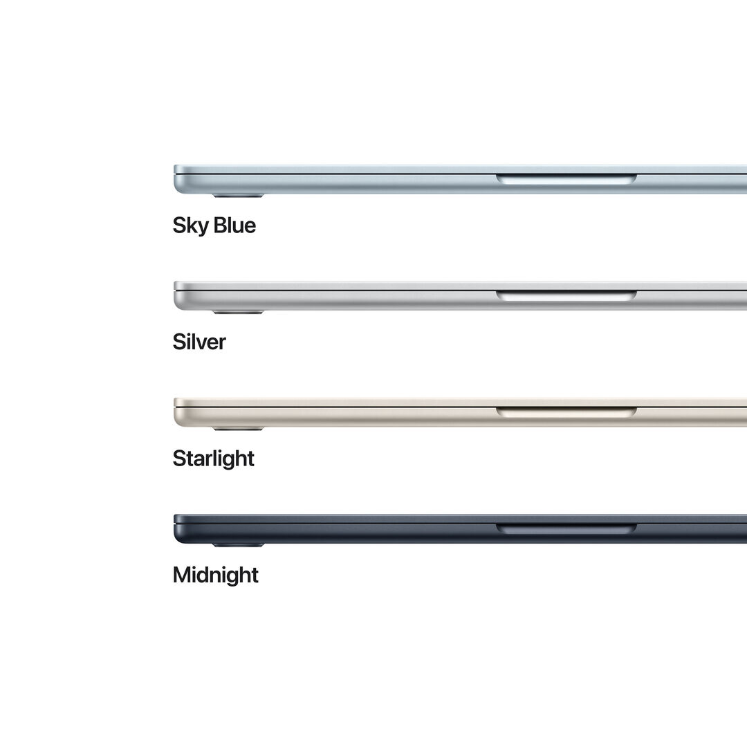 Apple Macbook Air 13,6" M4 10-Core 16GB 256GB GPU 8-Core Starlight MW0Y3 - Image 3