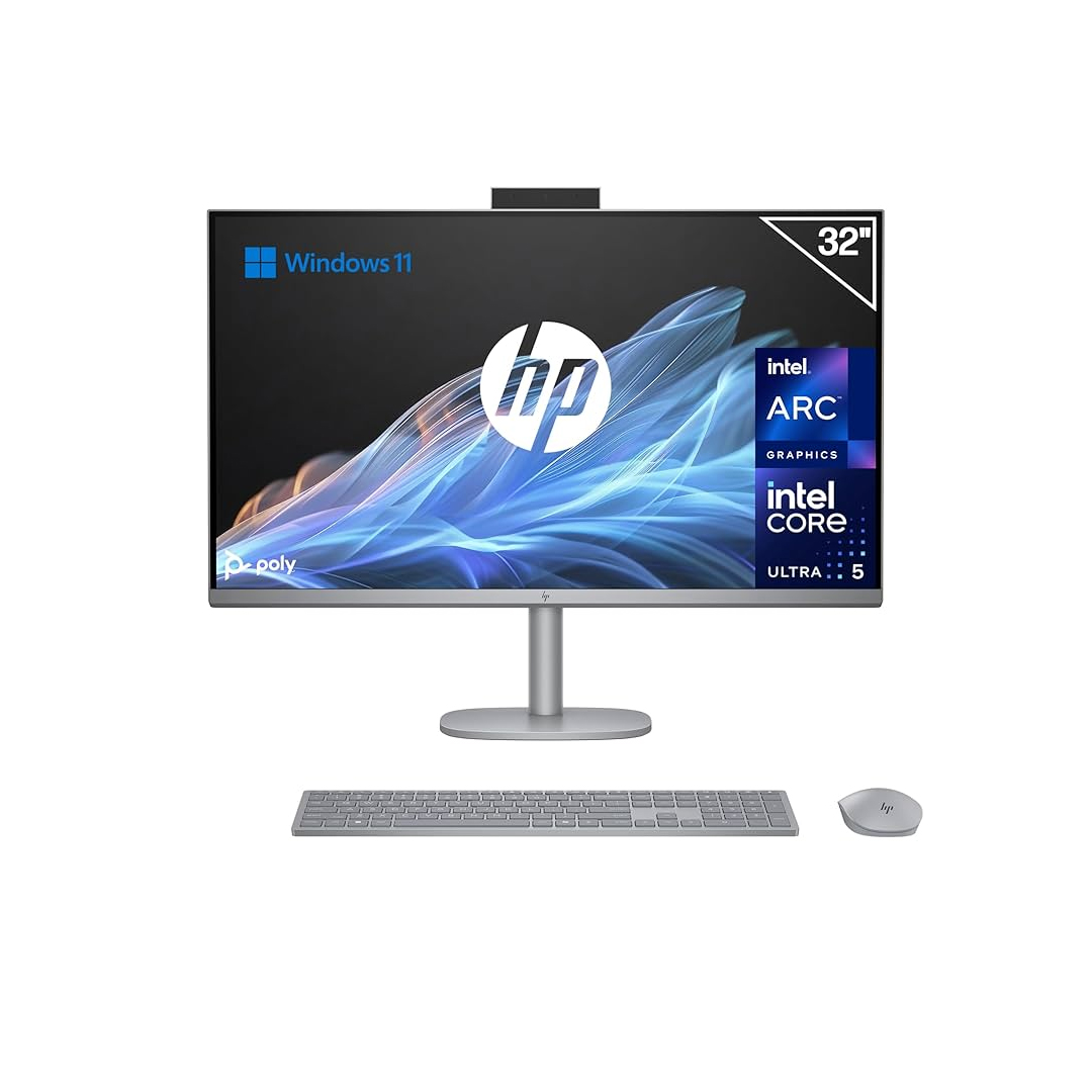 HP OmniStudio X (32-C1014) 31,5" 4K UHD All in One Meteor Silver