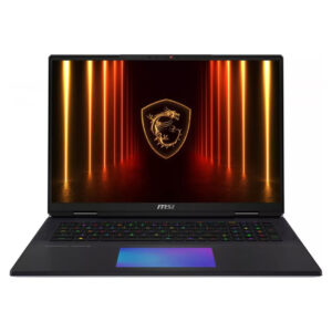 MSI Titan 18 HX AI A2XWJG-412US 18" UHD+ Mini LED 120Hz Computer Core Black