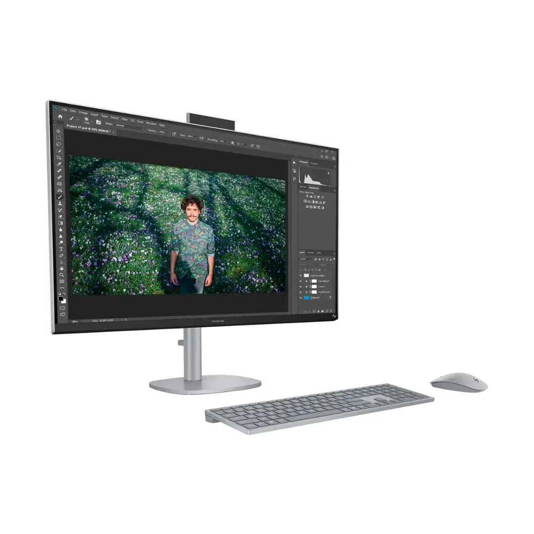 HP OmniStudio X (32-C1014) 31,5" 4K UHD All in One Meteor Silver - Image 2