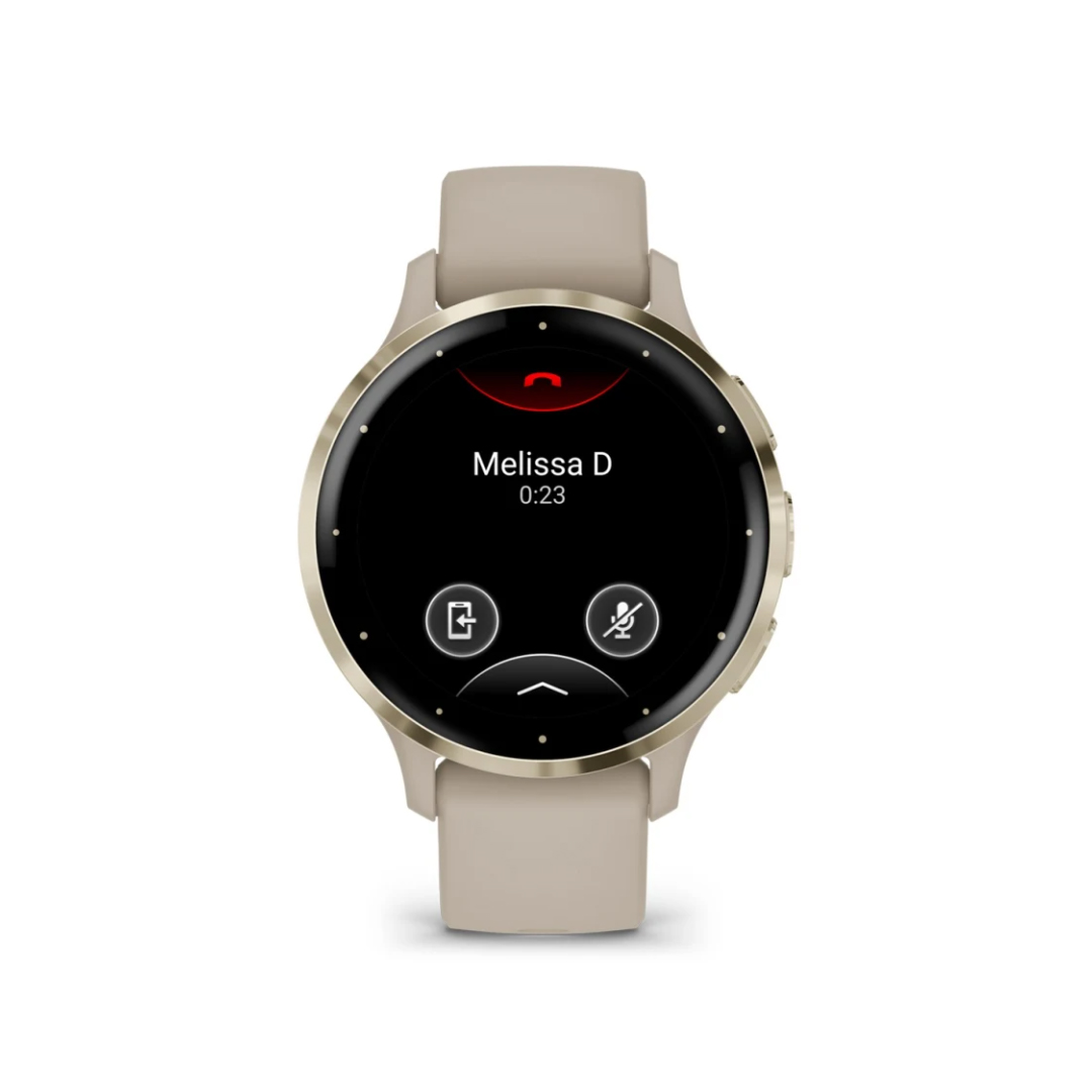 Garmin Venu 3S French Gray Soft Gold WW (BEST SELLER) 010-02785-02 - Image 2