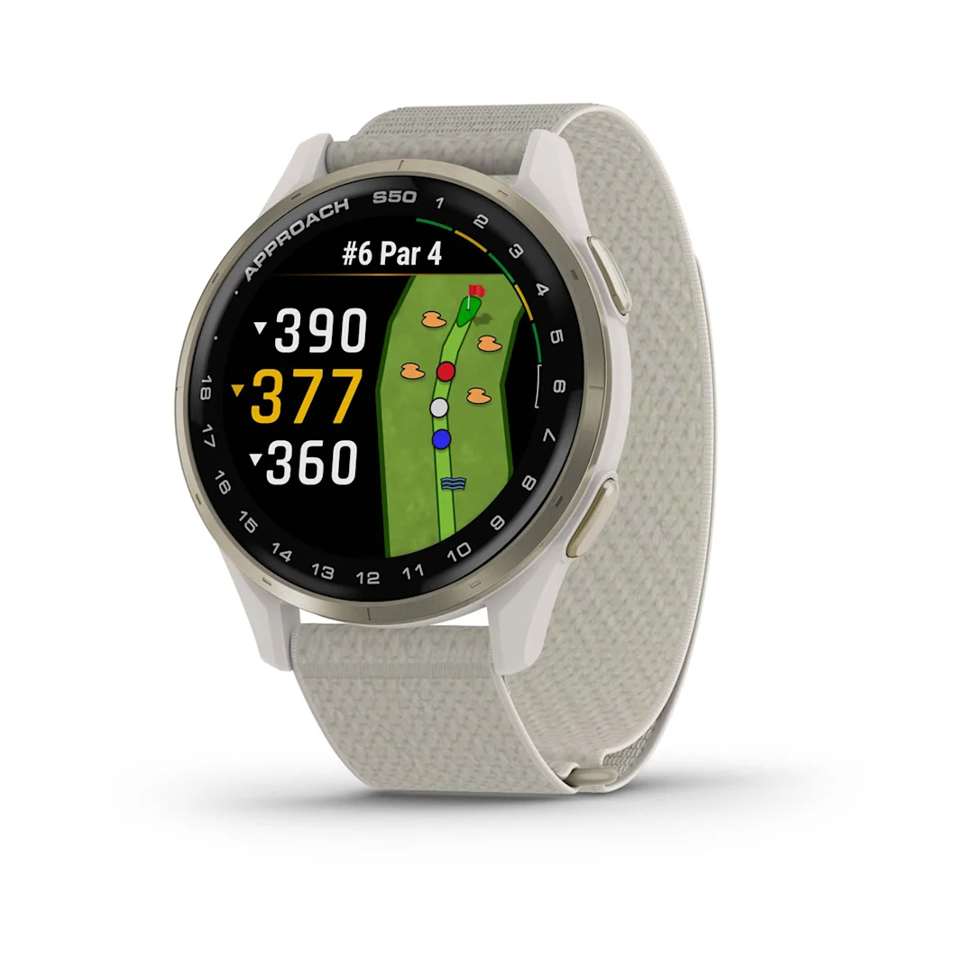 Garmin Approach S50 43mm Nylon Neutral 010-03010-01