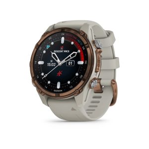 Garmin Descent Mk3i 43mm Bronze PVD Titanium with French Gray Silicone Band 010-02753-13