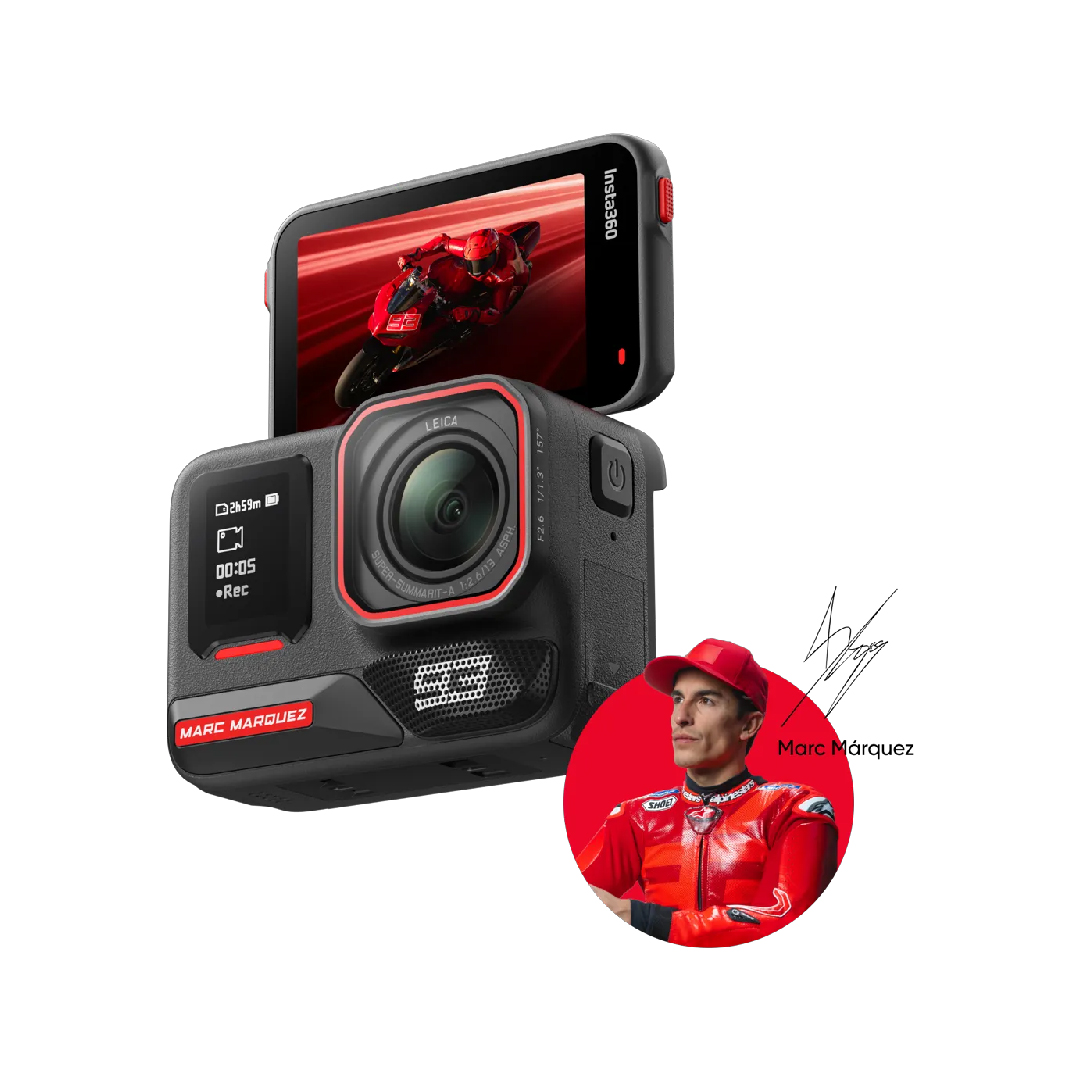 Insta360 Ace Pro 2 Marc Márquez Edition MM93 Motorcycle Bundle Midnight Black CINSBBGA_ACEPRO272