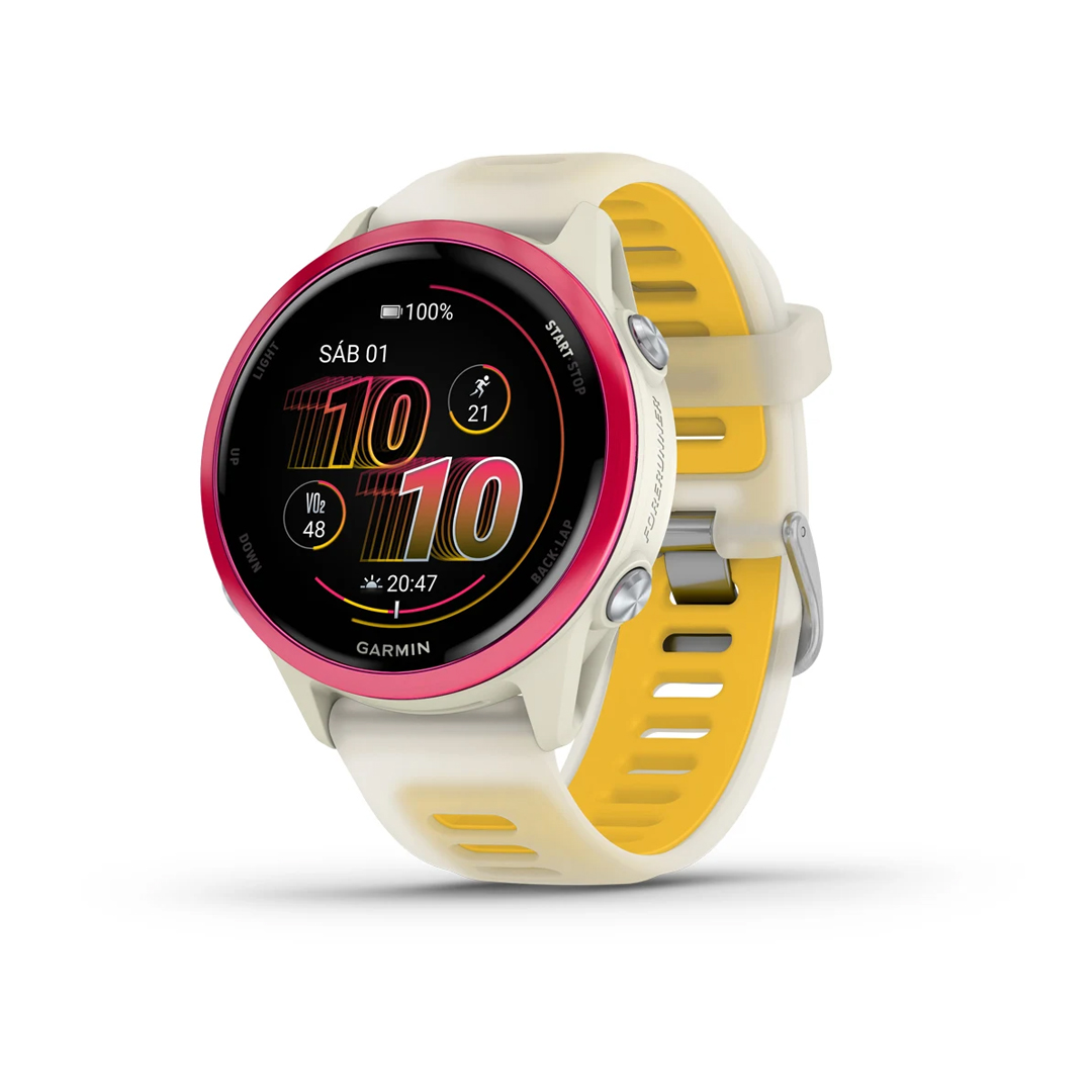 Garmin Forerunner 570 42mm WiFi GPS WW Bone / Raspberry / Mango (BEST SELLER) 010-02970-02