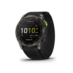 Garmin Enduro 2 Carbon Gray DLC Titanium with Black UltraFit Nylon Strap 010-02754-00