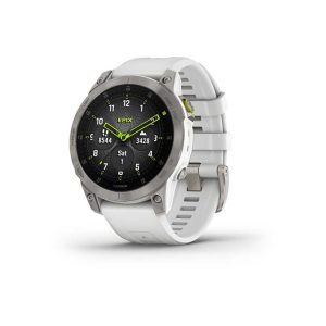 Garmin epix Gen 2 47 mm Sapphire White Titanium with Carrera White Band 010-02582-23
