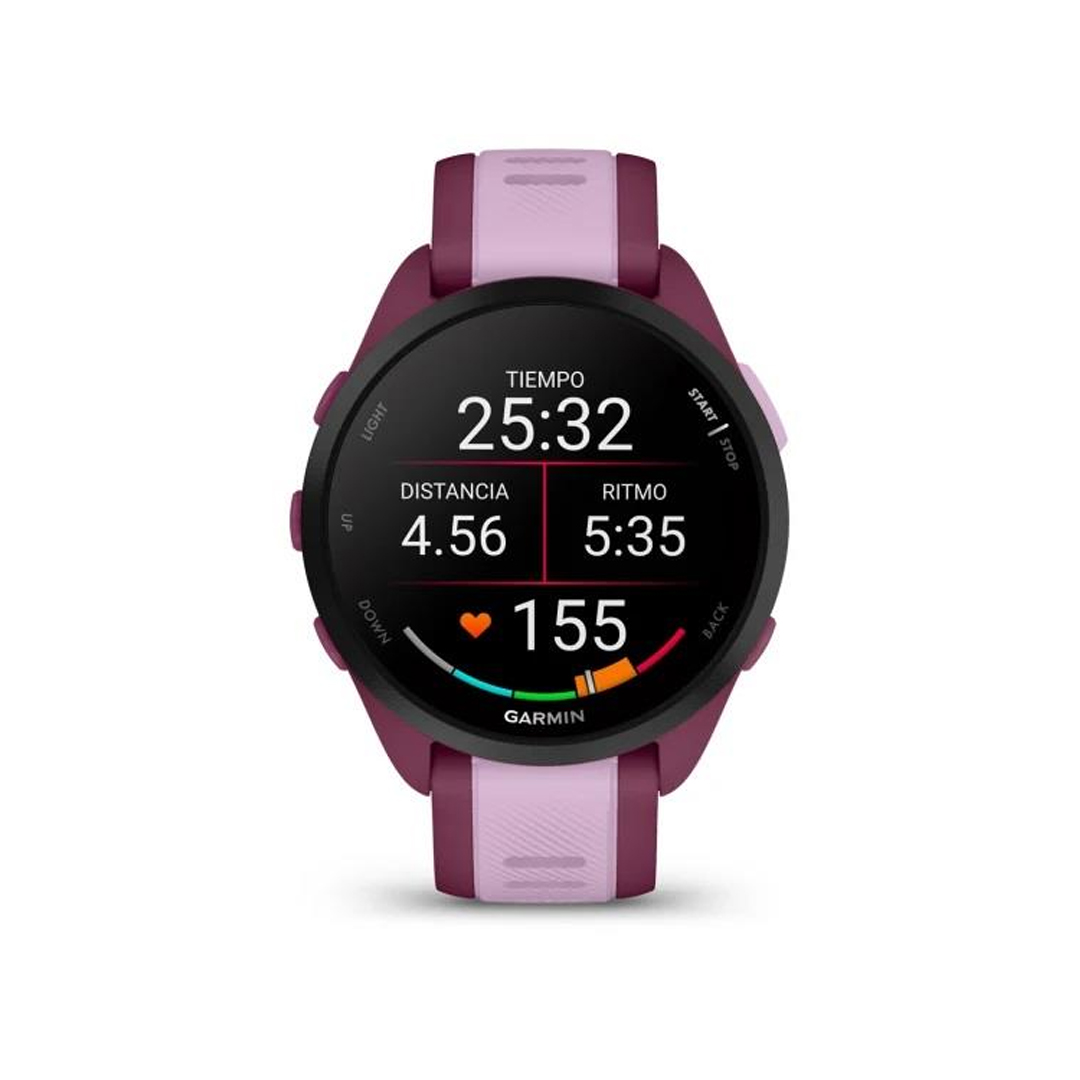 Garmin Forerunner 165 Music Fuchsia Coral Berry Lilac (BEST SELLER) 010-02863-33 - Image 2
