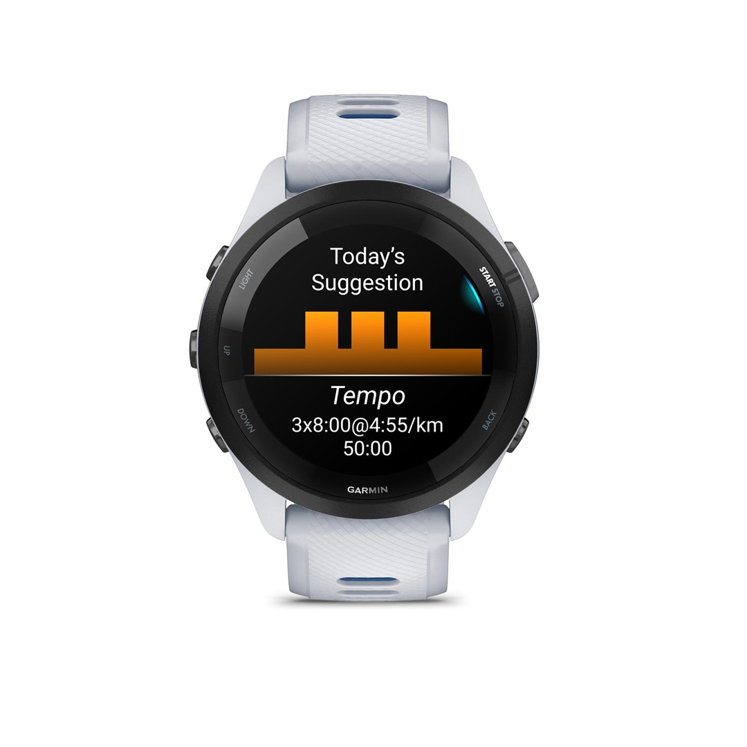 Garmin Forerunner 265 Whitestone Tidal Blue EU 46mm (BEST SELLER) 010-02810-11 - Image 2