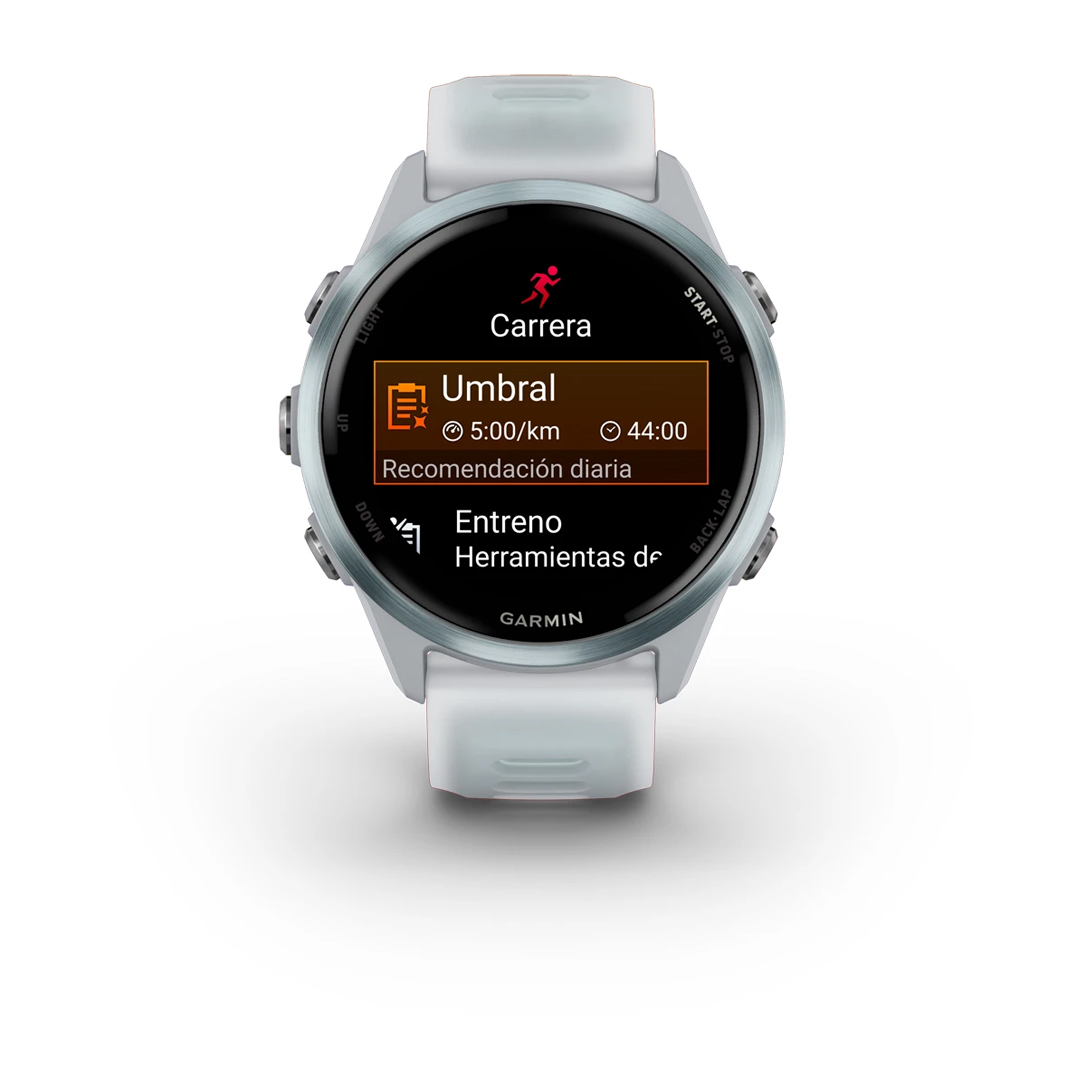 Garmin Forerunner 570 42mm WiFi GPS WW Whitestone / Cloud Blue (BEST SELLER) 010-02970-01 - Image 2