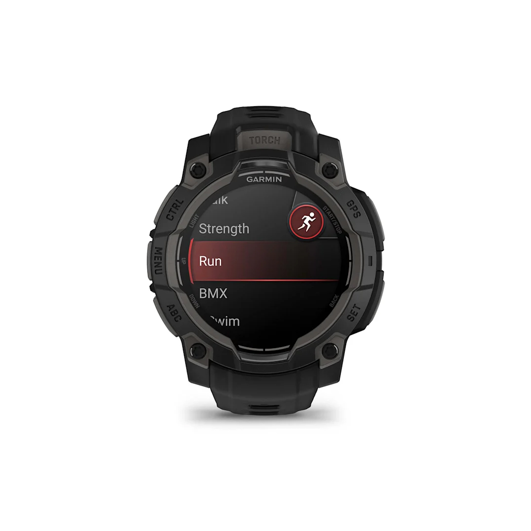 Garmin Instinct 3 45mm AMOLED Black Bezel Black Band (BEST SELLER) 010-02936-00 - Image 2