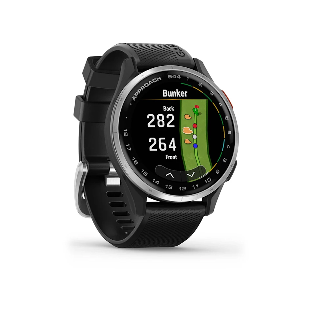 Garmin Approach S44 43mm Silicone Black (BEST SELLER) 010-03009-00 - Image 3