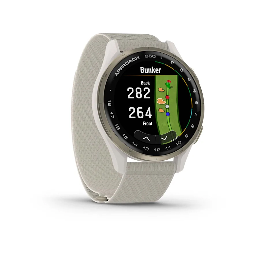 Garmin Approach S50 43mm Nylon Neutral 010-03010-01 - Image 3