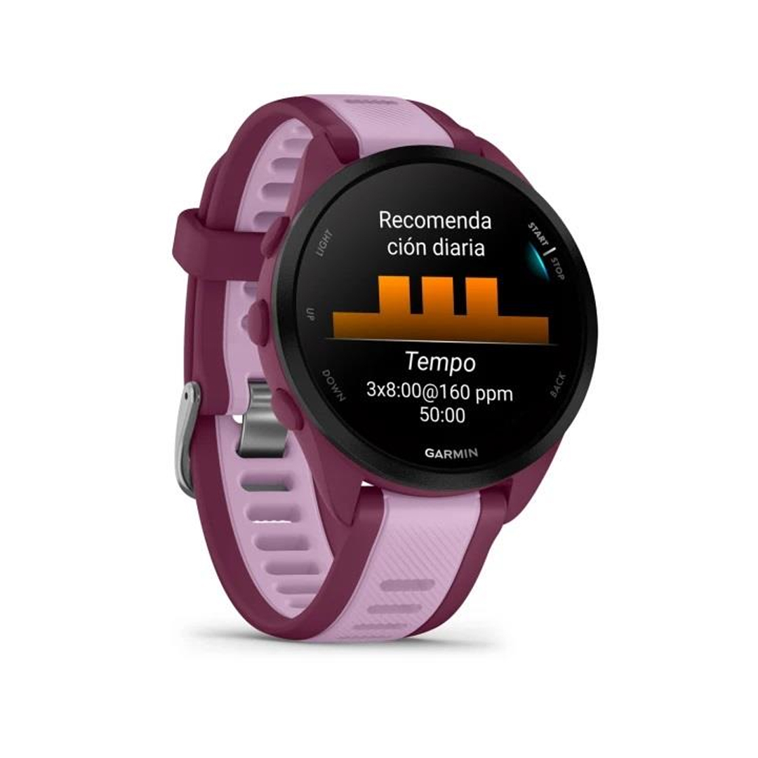 Garmin Forerunner 165 Music Fuchsia Coral Berry Lilac (BEST SELLER) 010-02863-33 - Image 3