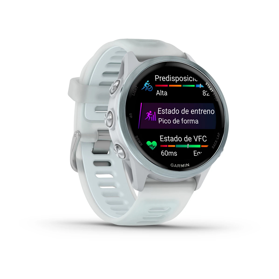 Garmin Forerunner 570 42mm WiFi GPS WW Whitestone / Cloud Blue (BEST SELLER) 010-02970-01 - Image 3