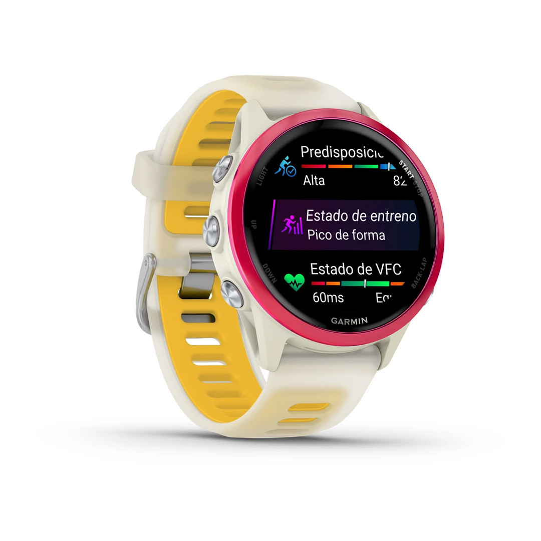 Garmin Forerunner 570 42mm WiFi GPS WW Bone / Raspberry / Mango (BEST SELLER) 010-02970-02 - Image 4
