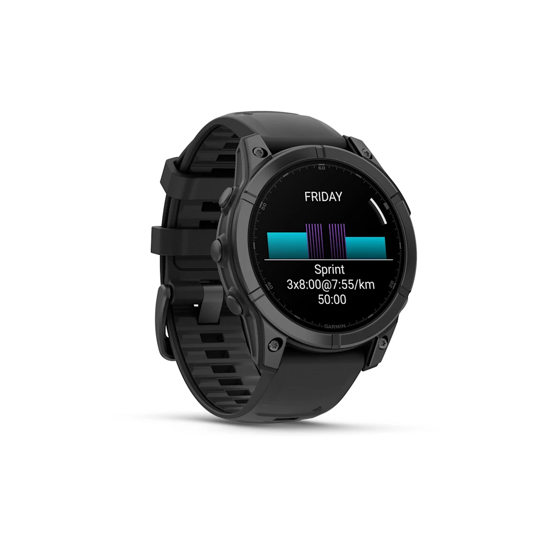 Garmin fenix E 47mm Slate Gray Steel/Black EMEA/AUS/NZ/AFR/SAm 010-03025-01 - Image 3