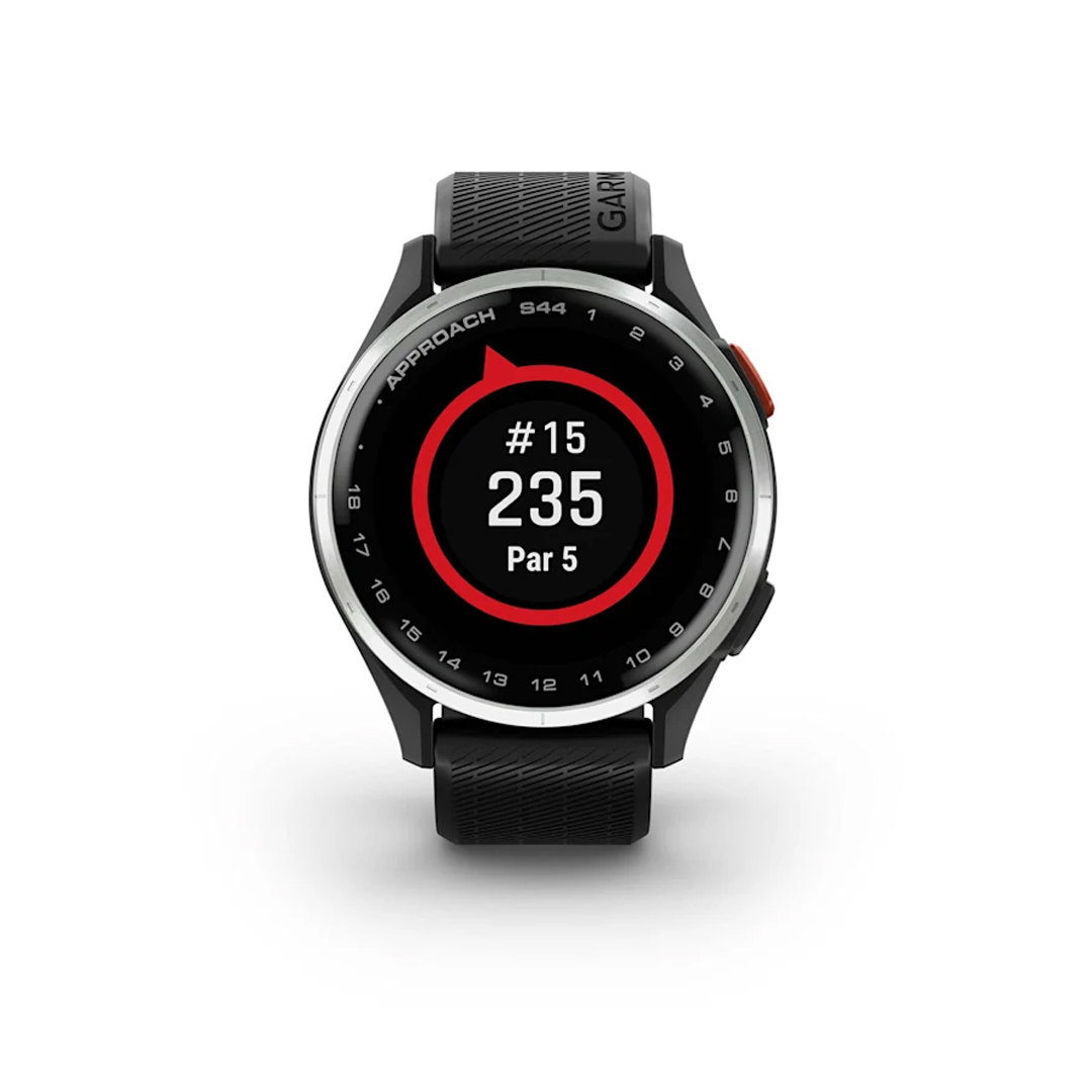 Garmin Approach S44 43mm Silicone Black (BEST SELLER) 010-03009-00 - Image 4