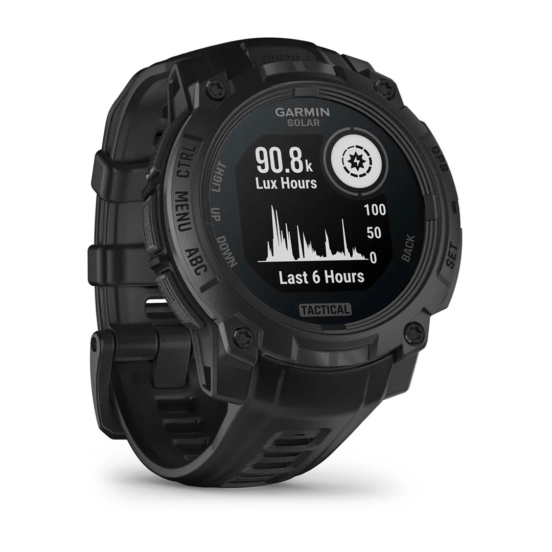 Garmin Instinct 3 45mm Tactical Solar Black 010-02934-50 - Image 3