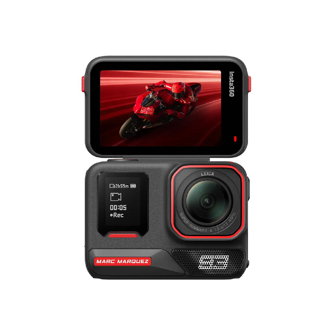 Insta360 Ace Pro 2 Marc Márquez Edition MM93 Motorcycle Bundle Midnight Black CINSBBGA_ACEPRO272 - Image 5