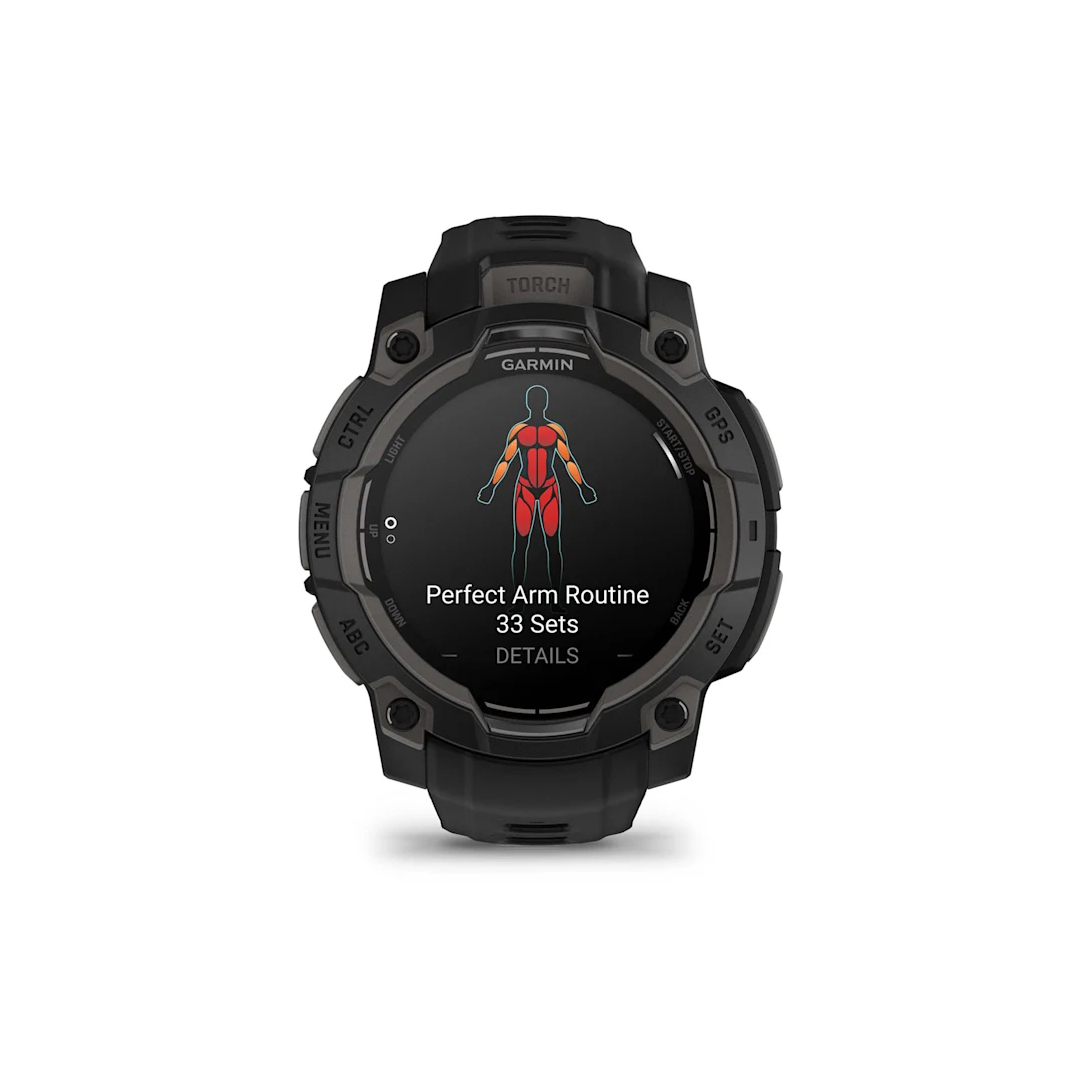 Garmin Instinct 3 45mm AMOLED Black Bezel Black Band (BEST SELLER) 010-02936-00 - Image 5