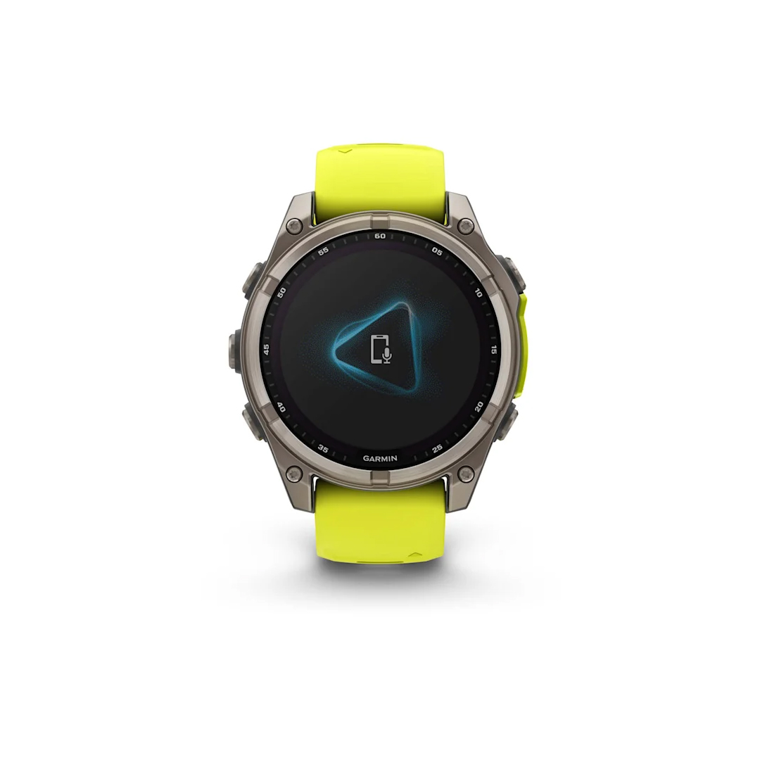 Garmin fenix 8 47mm Solar Saph Ti-Graph AmpYellow-GraphBand NA (BEST SELLER) 010-02906-20 - Image 5