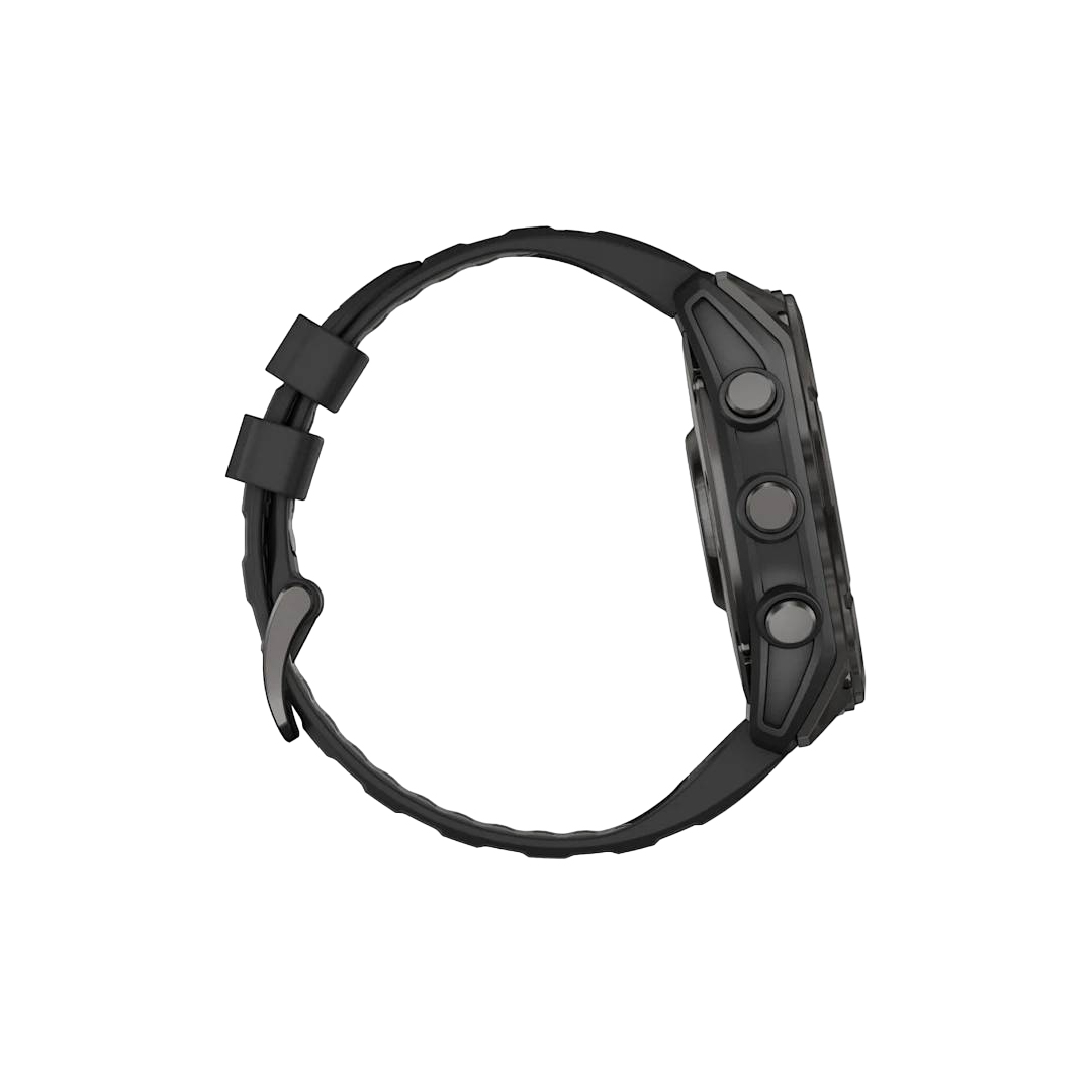 Garmin fenix 8 51mm AMOLED Saph CrbnGryTi w/ Blk-PebbleGrayBand NA (BEST SELLER) 010-02905-20 - Image 5