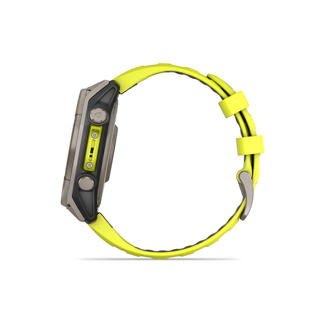 Garmin fenix 8 47mm Solar Saph Ti-Graph AmpYellow-GraphBand NA (BEST SELLER) 010-02906-20 - Image 7