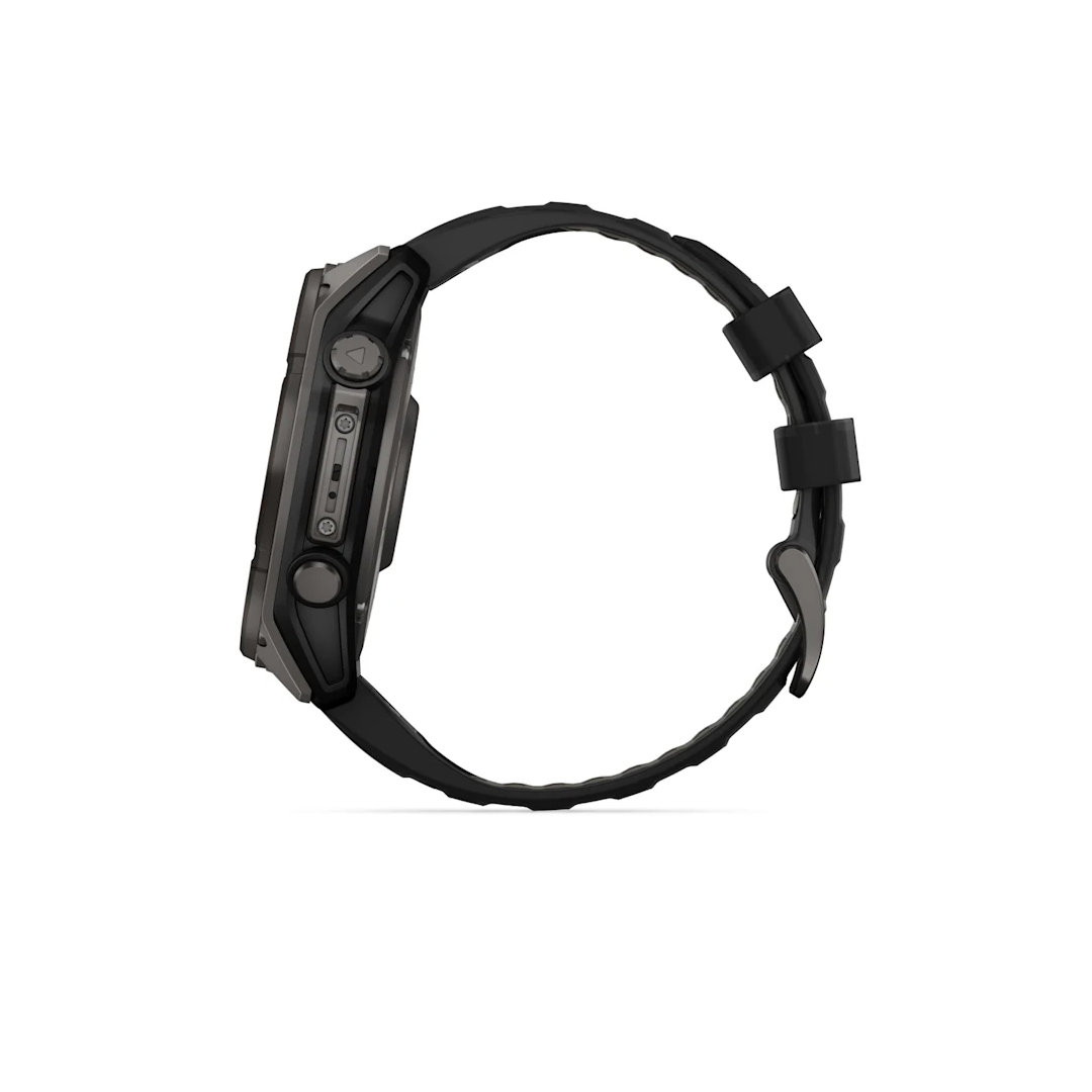 Garmin fenix 8 51mm Solar Saph CrbnGryTi-Blk Blk-PbblGryBnd NA (BEST SELLER) 010-02907-10 - Image 7