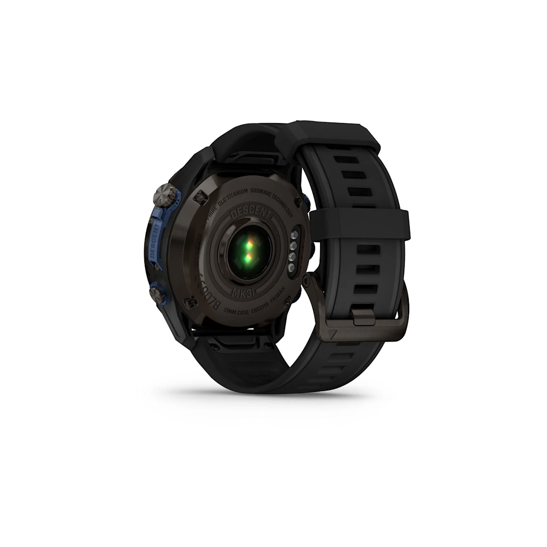 Garmin Descent Mk3i 51mm Carbon Gray DLC Titanium with Black Silicone Band 010-02752-10 - Image 6