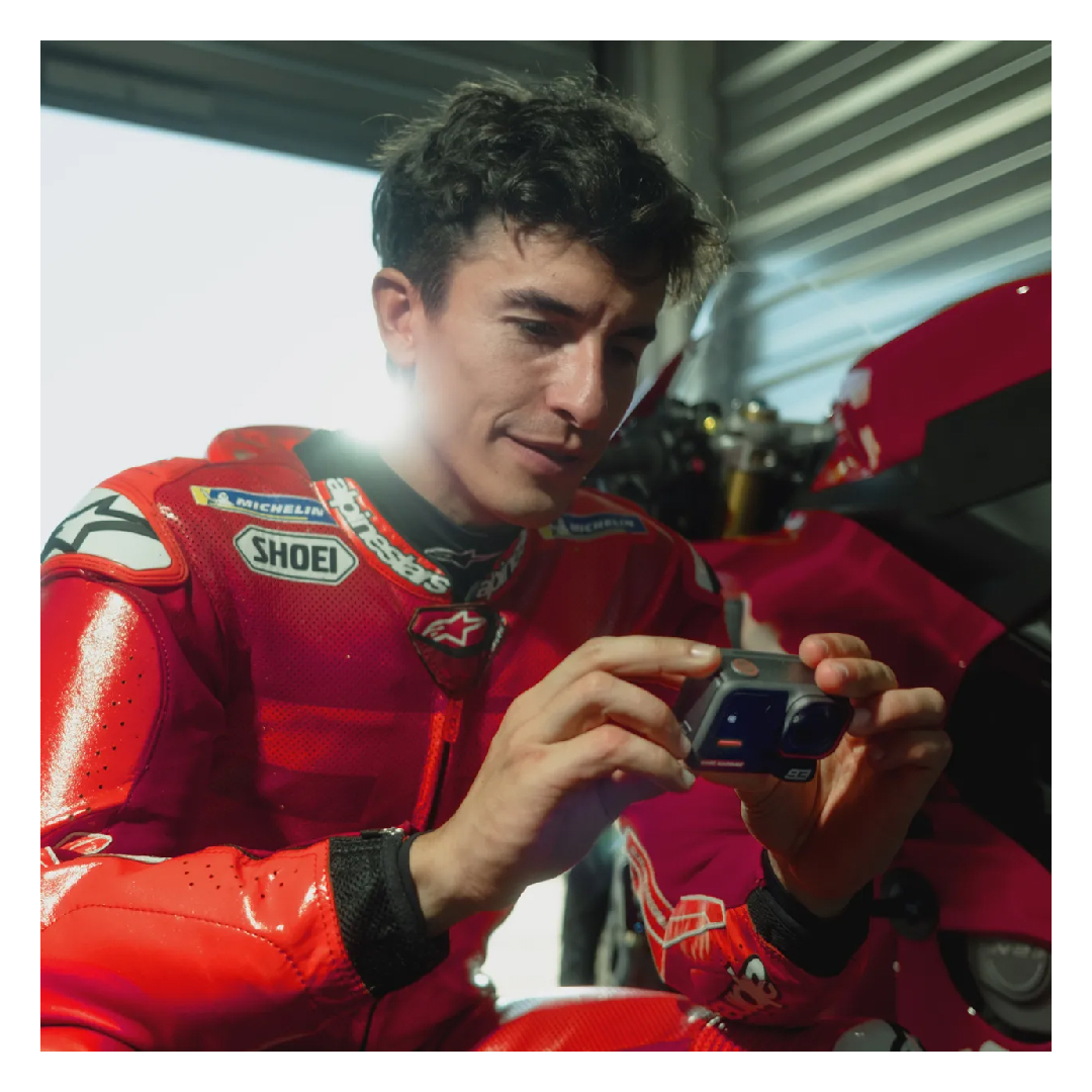 Insta360 Ace Pro 2 Marc Márquez Edition MM93 Motorcycle Bundle Midnight Black CINSBBGA_ACEPRO272 - Image 8