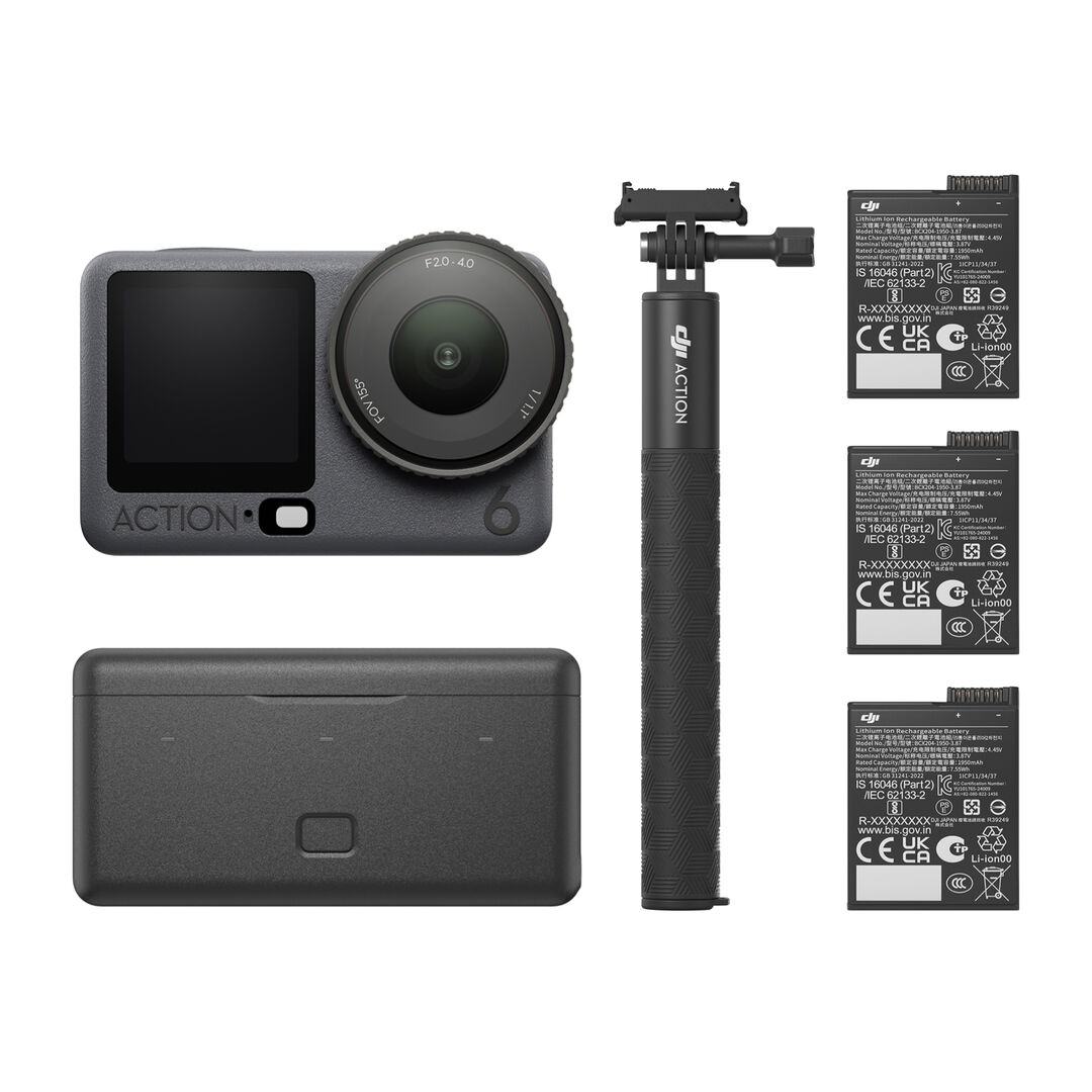 DJI Osmo Action 6 Adventure Combo CP.OS.00000506.02