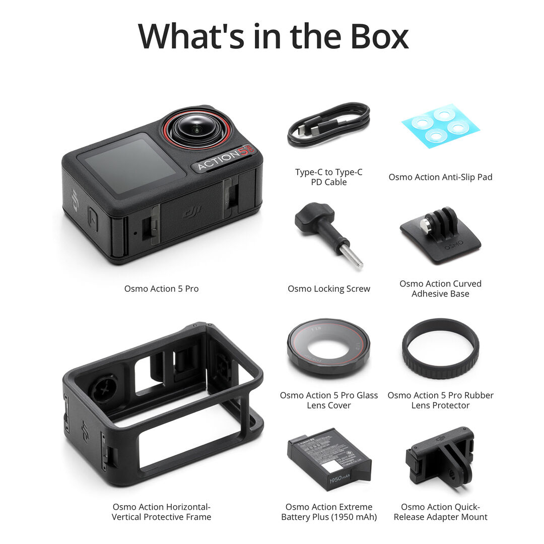 DJI Osmo Action 5 Pro Standard Combo CP.OS.00000377.01 - Image 3
