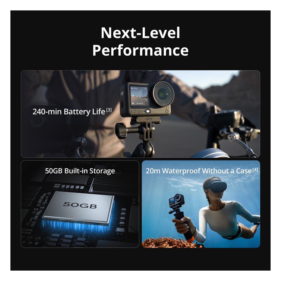 DJI Osmo Action 6 Standard Combo CP.OS.00000505.02 - Image 5