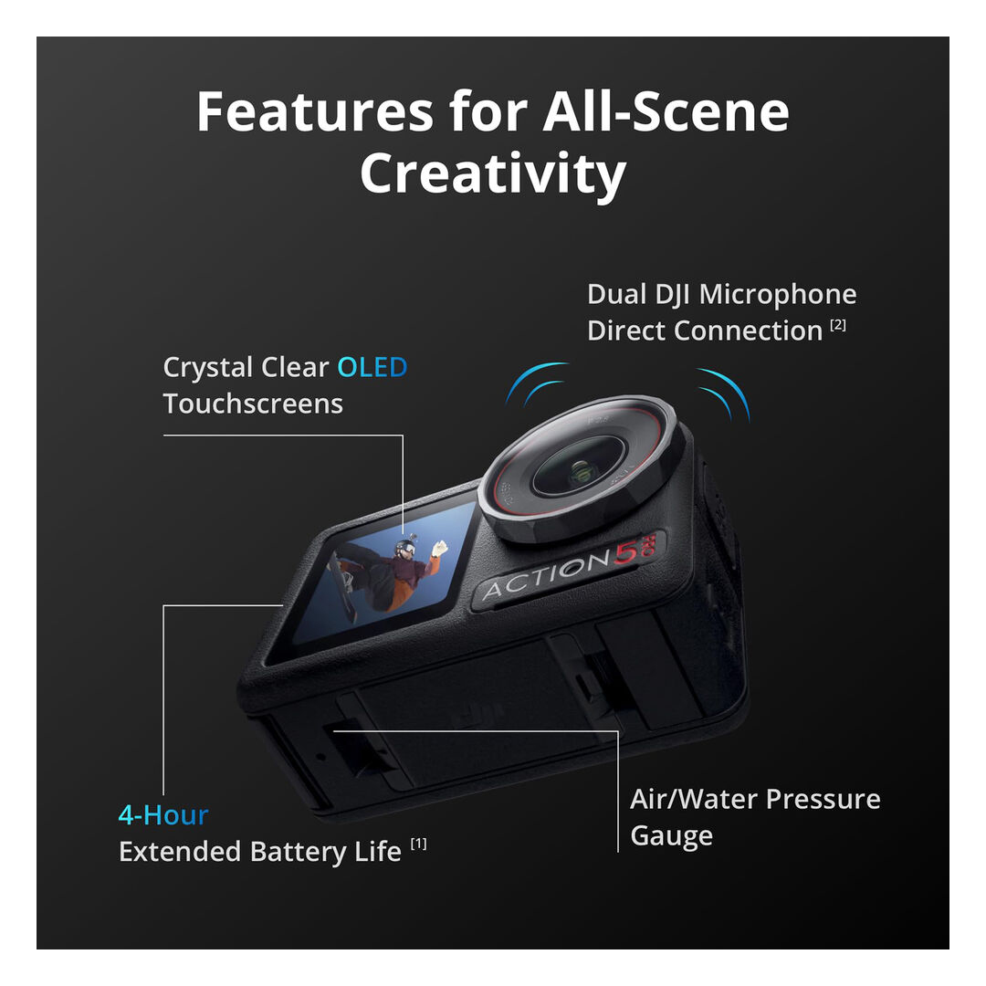 DJI Osmo Action 5 Pro Standard Combo CP.OS.00000377.01 - Image 6