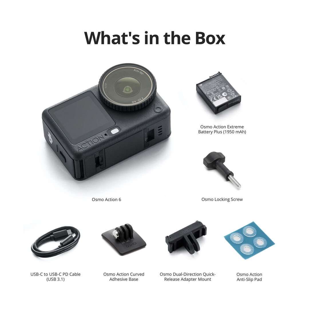 DJI Osmo Action 6 Standard Combo CP.OS.00000505.02 - Image 7