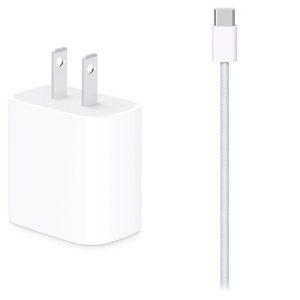 Cargador iPhone 20W USB-C Ficha USA