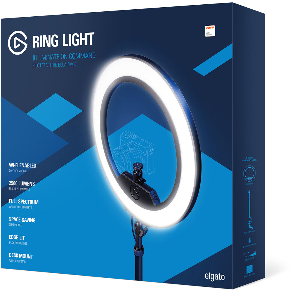 Elgato Ring Light – Aro de luz LED Wi‑Fi (10LAC9901) - Image 8