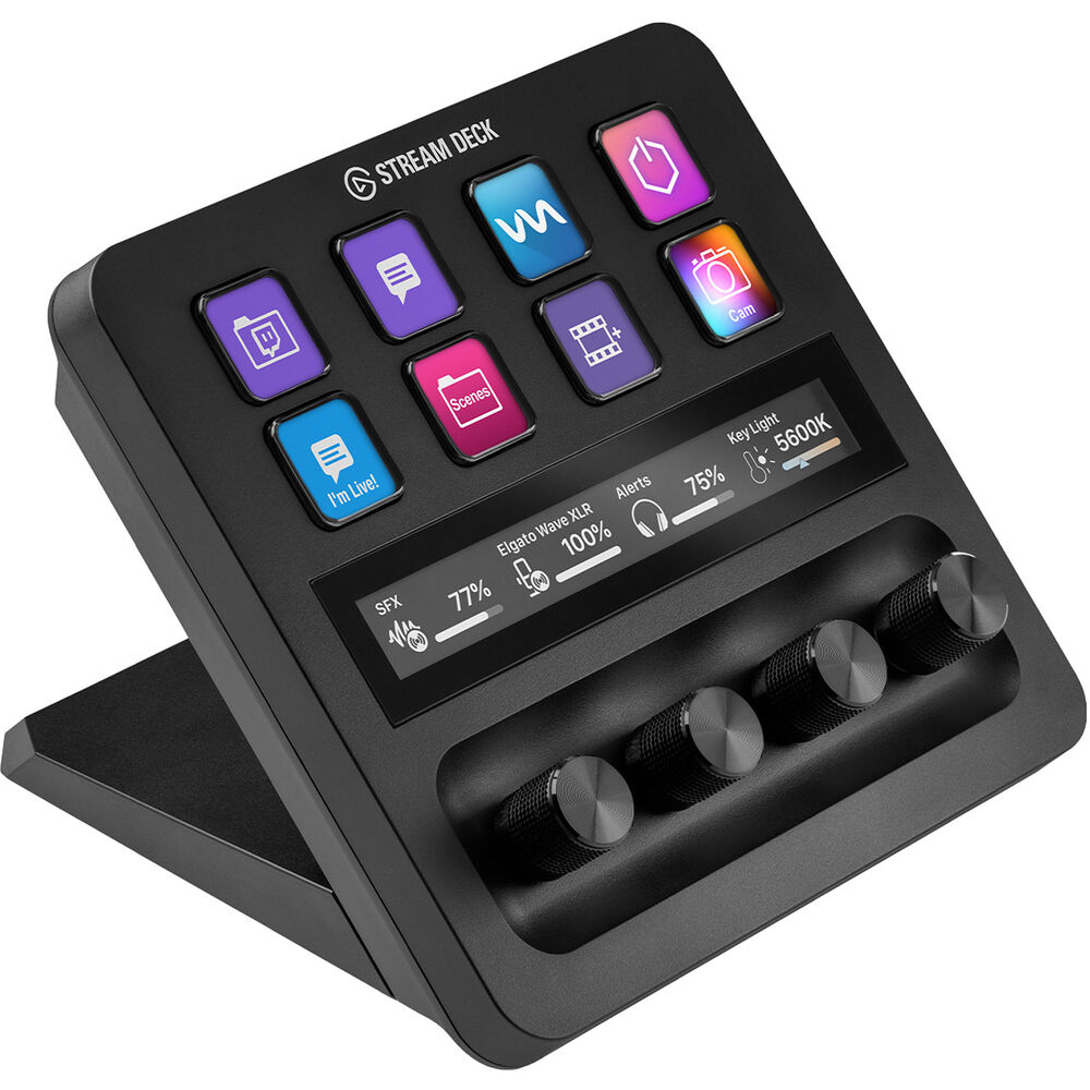 Elgato Stream Deck + – 8 teclas + diales + banda táctil (10GBD9901) - Image 7