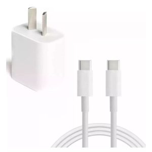 Cargador iPhone 20W USB-C Ficha ARG