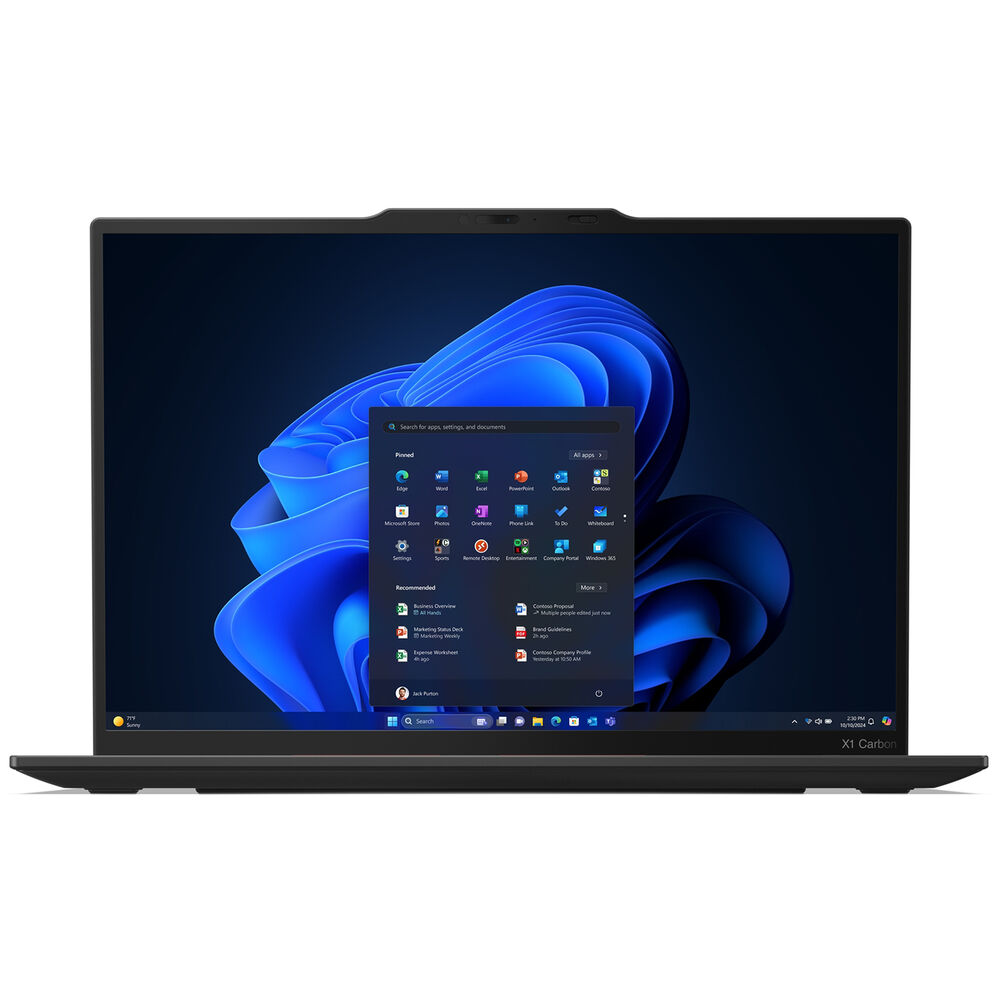 Lenovo Thinkpad X1 Carbon G13 Aura Edition (21NS0013US) 14" 2,8K OLED Touch Black - Image 3