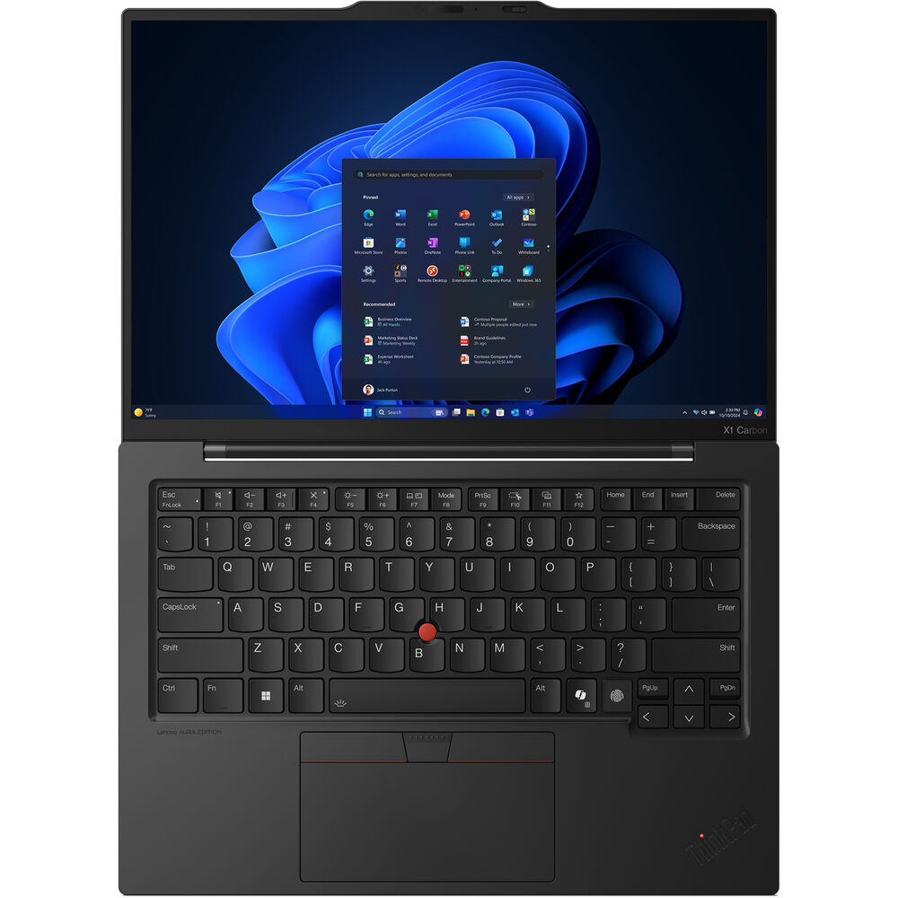 Lenovo Thinkpad X1 Carbon G13 Aura Edition (21NS0013US) 14" 2,8K OLED Touch Black - Image 6