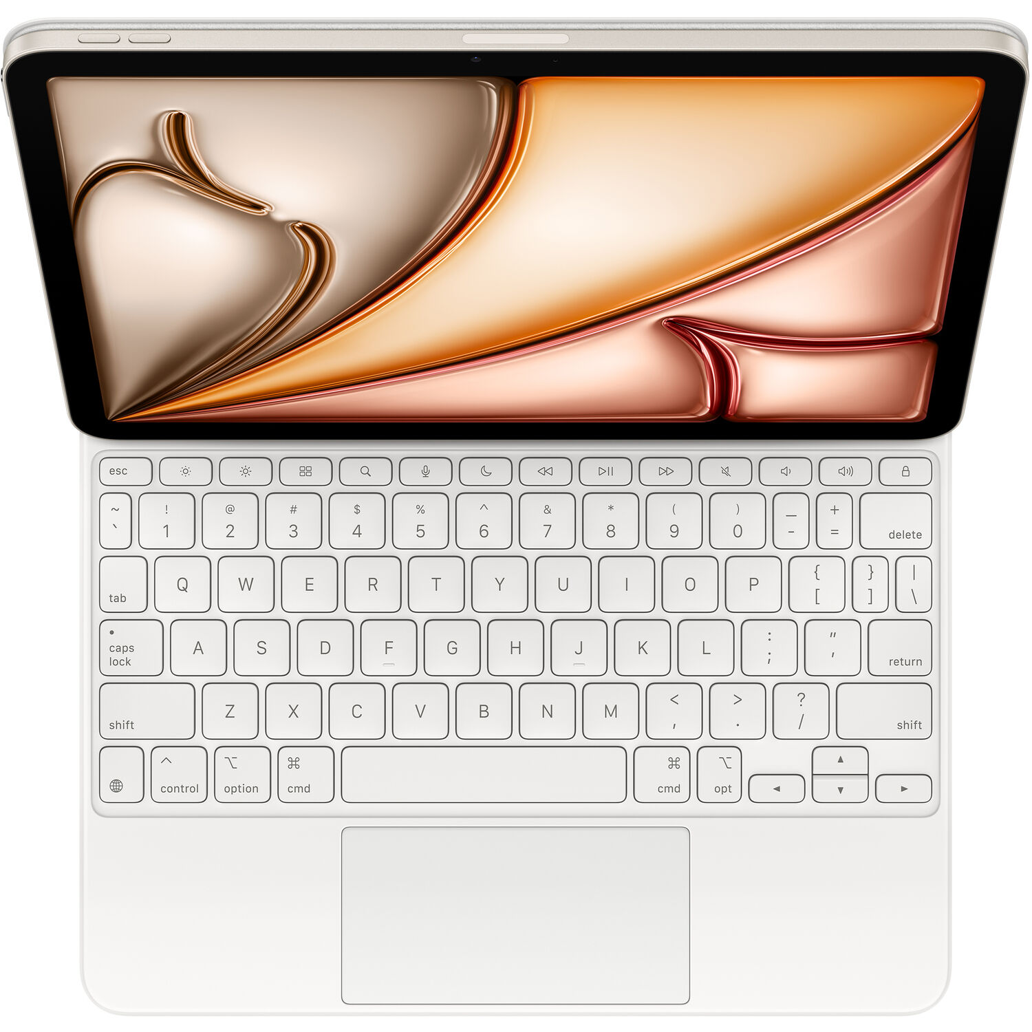 Apple Magic Keyboard iPad Air 11 M4 Ingles White MDFV4LL/A - Image 2