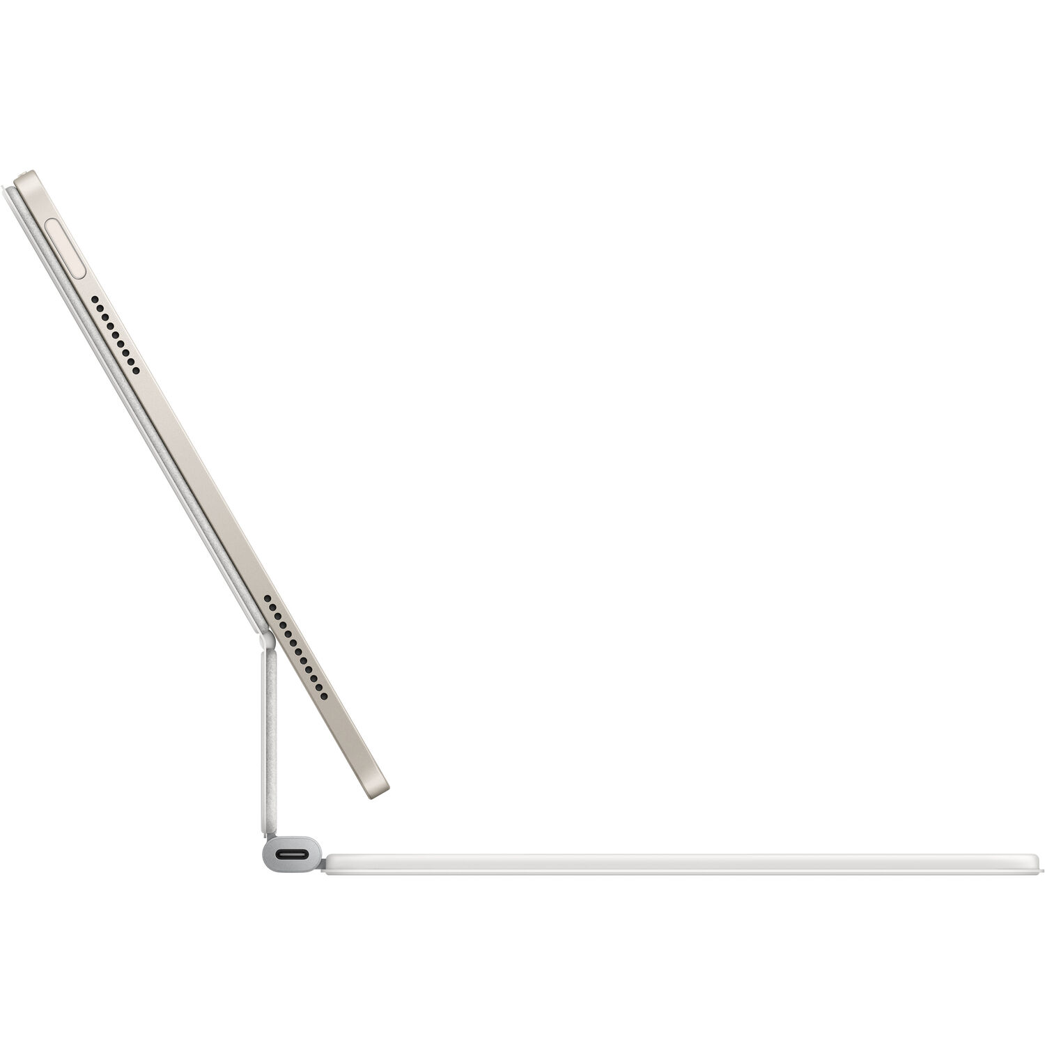Apple Magic Keyboard iPad Air 11 M4 Ingles White MDFV4LL/A - Image 3
