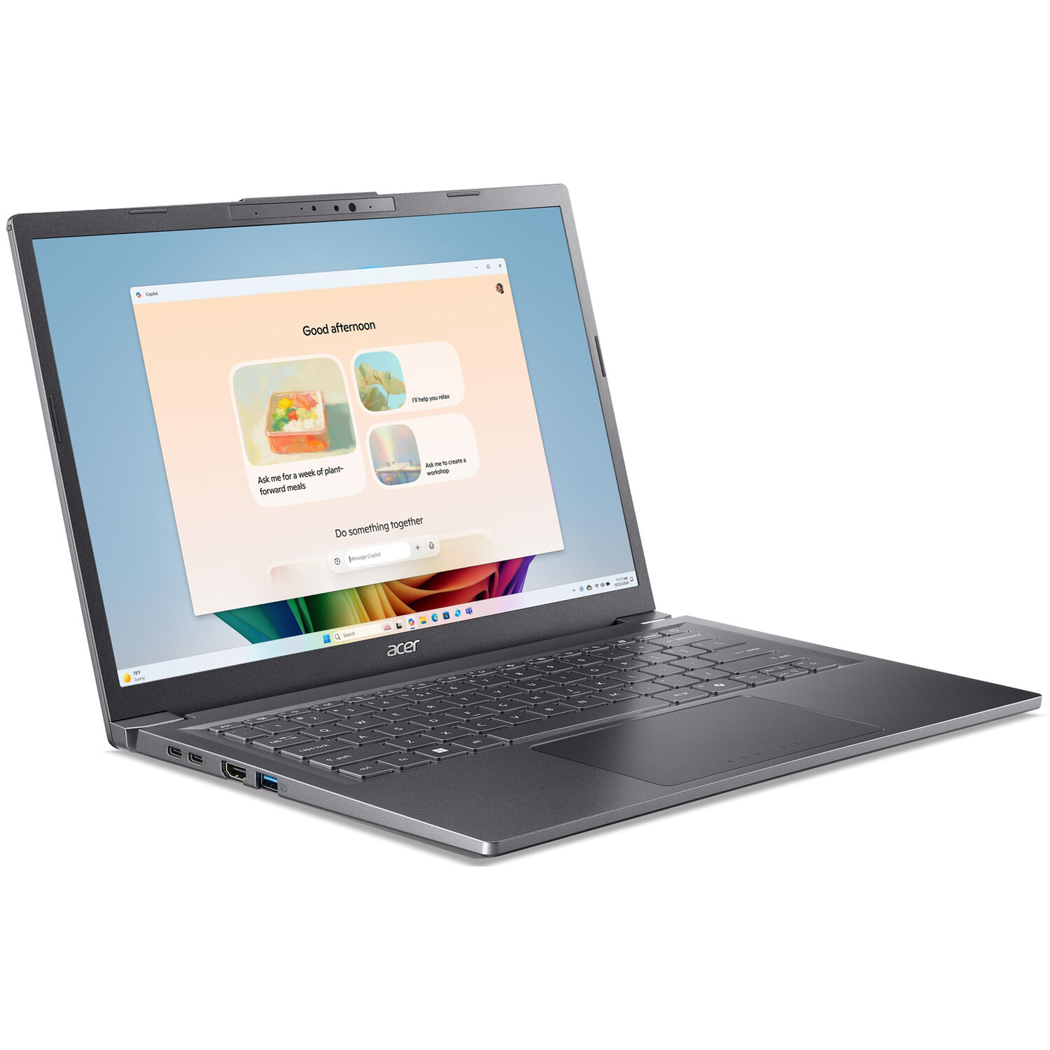 Acer Aspire (A14-52M-72FH) 14" FHD+ Steel Gray - Image 2
